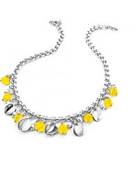 Folli Follie - 3N9F164Y Ladies Necklace Sterling - Lyst