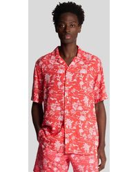 Lyle & Scott - Botanical Garden Print Resort Shirt - Lyst