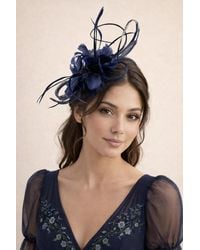 SVNX - Floral Feather Fascinator With Loops - Lyst