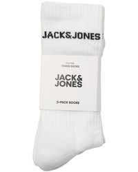 Jack & Jones - And 2 Pack Basic Lettering Crew Socks - Lyst