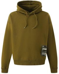 DSquared² - Patch Design Relaxed Fit Military Hoodie Cotton - Lyst