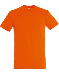Sol's - Regent Short Sleeve T-Shirt Cotton - Lyst