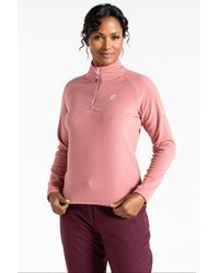 Dare 2b - Zip Neck Fleece Top - Lyst