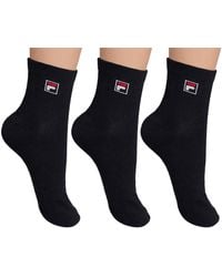 Fila - Pack Of 3 Ankle Socks For And F9303 - Lyst