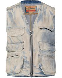 DIESEL - D Samp S Giacca Gilet - Lyst