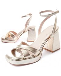 Montevita - Heel Sandal Festsand4 - Lyst