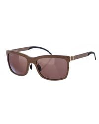 Mercedes-benz - M3019 Rectangular Shaped Acetate Sunglasses - Lyst