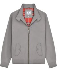 Lambretta - Harringtonjacke Für Herren (Dunkelgrau) - Lyst