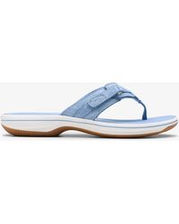 Clarks - Brinkley Sea Denim Int Sandals - Lyst