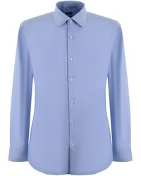 BOSS - H-Hank-Kent-C6-242 Long Sleeved Shirt Light Pastel - Lyst