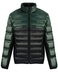 Michael Kors - Penton Quilt Fibre Down Green Jacket Nylon - Lyst