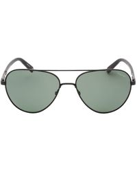 Banana Republic - Matte Framed Pz Lensed Sunglasses Metal - Lyst