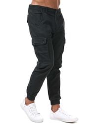Jack & Jones - Paul Warner Tapered Fit Pockets Cargo Trousers - Lyst