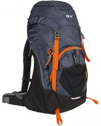 Trespass - Twinpeak 45 Litre Dlx Hiking Rucksack/Backpack (Flint) - Lyst