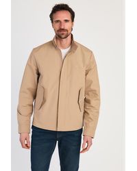 Kensington Eastside - Harrington Style Funnel Neck Jacket - Lyst