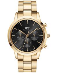 Daniel Wellington - Dw00100641 Iconic Chronograph 42Mm Watch - Lyst