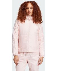 adidas - Essentials 3-Stripes Insulated Hooded Jacket - Lyst