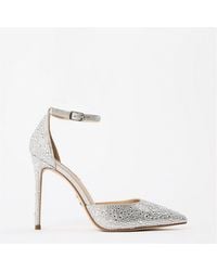 Steve Madden - Ravaged S Metallic Stiletto Court Shoes - Lyst