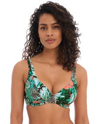 Freya - Honolua Bay Uw High Apex Bikini Top - Lyst