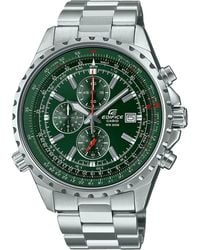 G-Shock - Edifice Watch Ef-527D-3Avuef Stainless Steel - Lyst