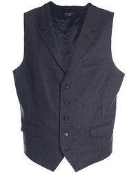 Hackett - Mayfair Flannel Houndstooth Waistcoat - Lyst