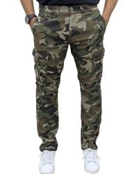 Other - Cargo Trousers Combat Pants Cotton - Lyst
