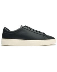 BOSS - Kieran Tenn Leather Trainers - Lyst