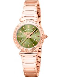 Just Cavalli - Jc1L363M0055 Ladies Animalier Stella Snake Watch - Lyst