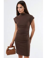 Busem - Mouwloze Bodycon Mini-Jurk - Lyst
