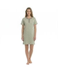 Kisses&Love - Short-Sleeved Cotton Nightgown Kl45000 - Lyst