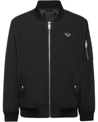 Philipp Plein - Nylon Bomberjack - Lyst