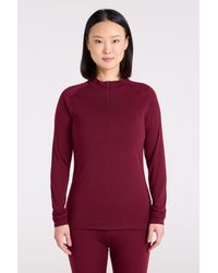 Mountain Warehouse - 'Talus' Base Layer Top Half Zip Thermal Long Sleeved Tee - Lyst