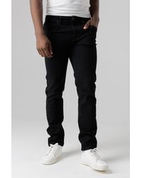 Tokyo Laundry - Straight Fit Cotton Blend Jeans - Lyst