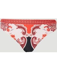 Karen Millen - Scarf Mirrored Print Bikini Bottoms - Lyst