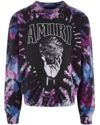 Amiri - Crystal Ball Tie-Dye Sweatshirt Cotton - Lyst