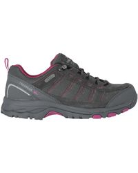 Trespass - Ladies Scree Suede Technical Trainers (Castle) - Lyst