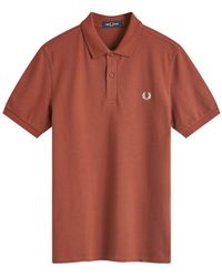 Fred Perry - Classic Whisky Polo Shirt - Lyst