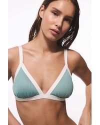 Penti - Ribbed Bralette Bikini Top - Lyst