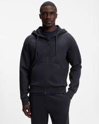 BOSS - Saggy Zip Hoodie - Lyst