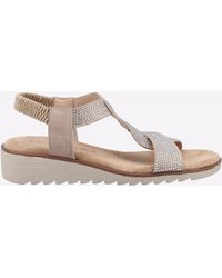 Fleet   Foster - Hyacinth Memory Foam Sandals - Lyst