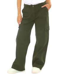 MYT - Wide Leg Cargo Combat Chino Trousers - Lyst