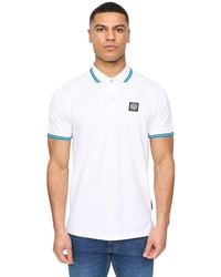 Henleys - Henalpha Polo Shirt (Optic) Cotton - Lyst