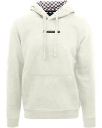 Aquascutum - Hooded Neck Lacoste Lettering Sweatshirt - Lyst