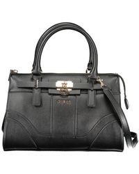 Guess - Schwarze Polyethylen-Handtasche - Lyst