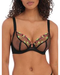 Freya - Loveland Sheer Plunge Bra - Lyst
