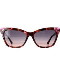 Guess - Rectangle Havana Smoke Gradient Gu7840 - Lyst