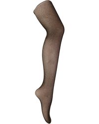 Sock Snob - Netzstrumpfhose Für Frauen Mit Glitzer - Lyst