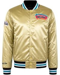 Mitchell & Ness - Nba San Antonio Spurs Championship Satin Jacket - Lyst