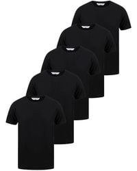 Tokyo Laundry - Cotton 5-Pack Short Sleeve T-Shirts - Lyst