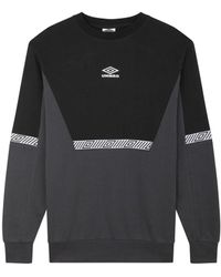 Umbro - Club Logo Sweatshirt (bosgrijs/zwart) - Lyst